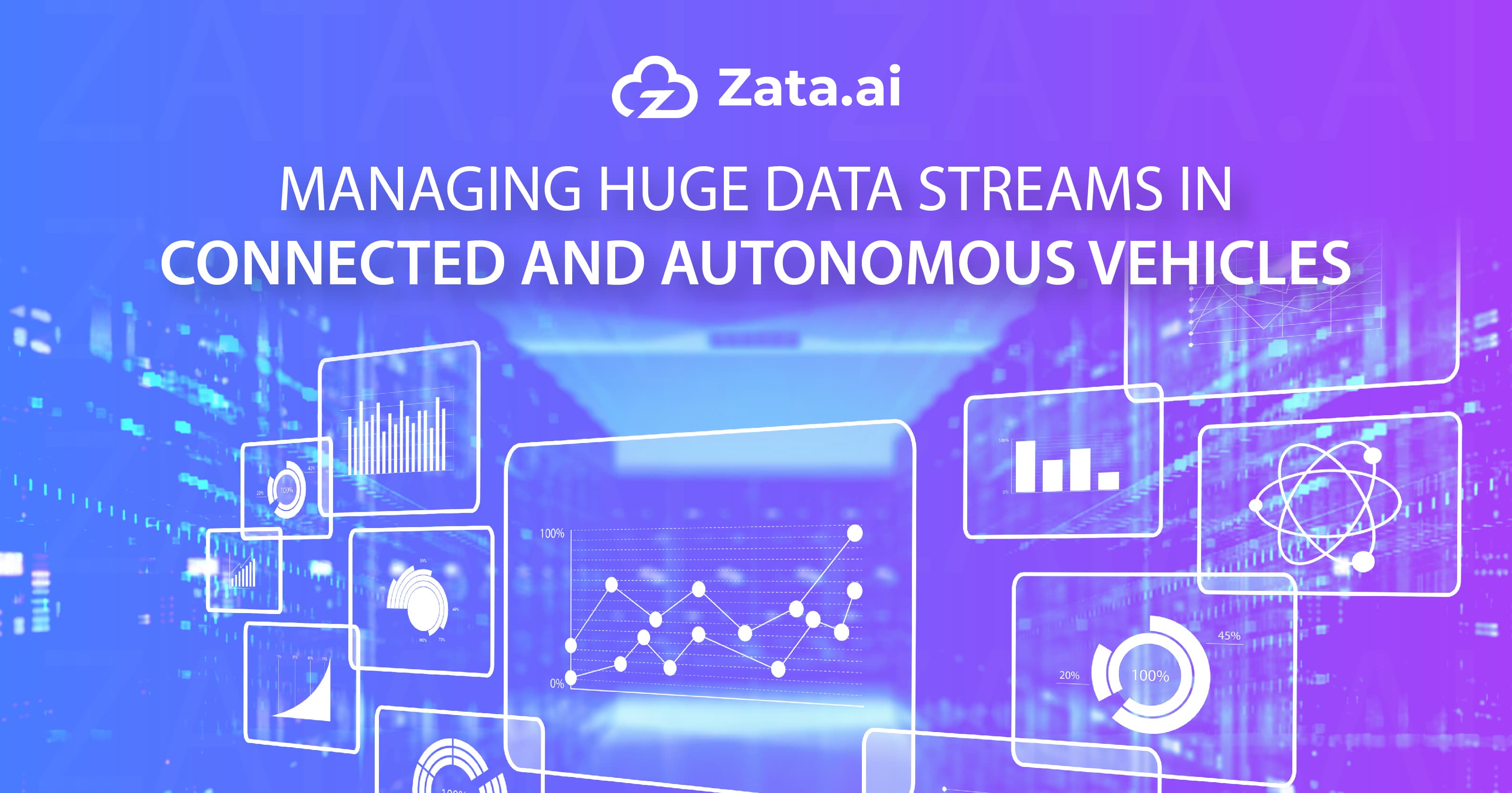 Managing Huge Data Streams in Connected and Autonomous Vehicles